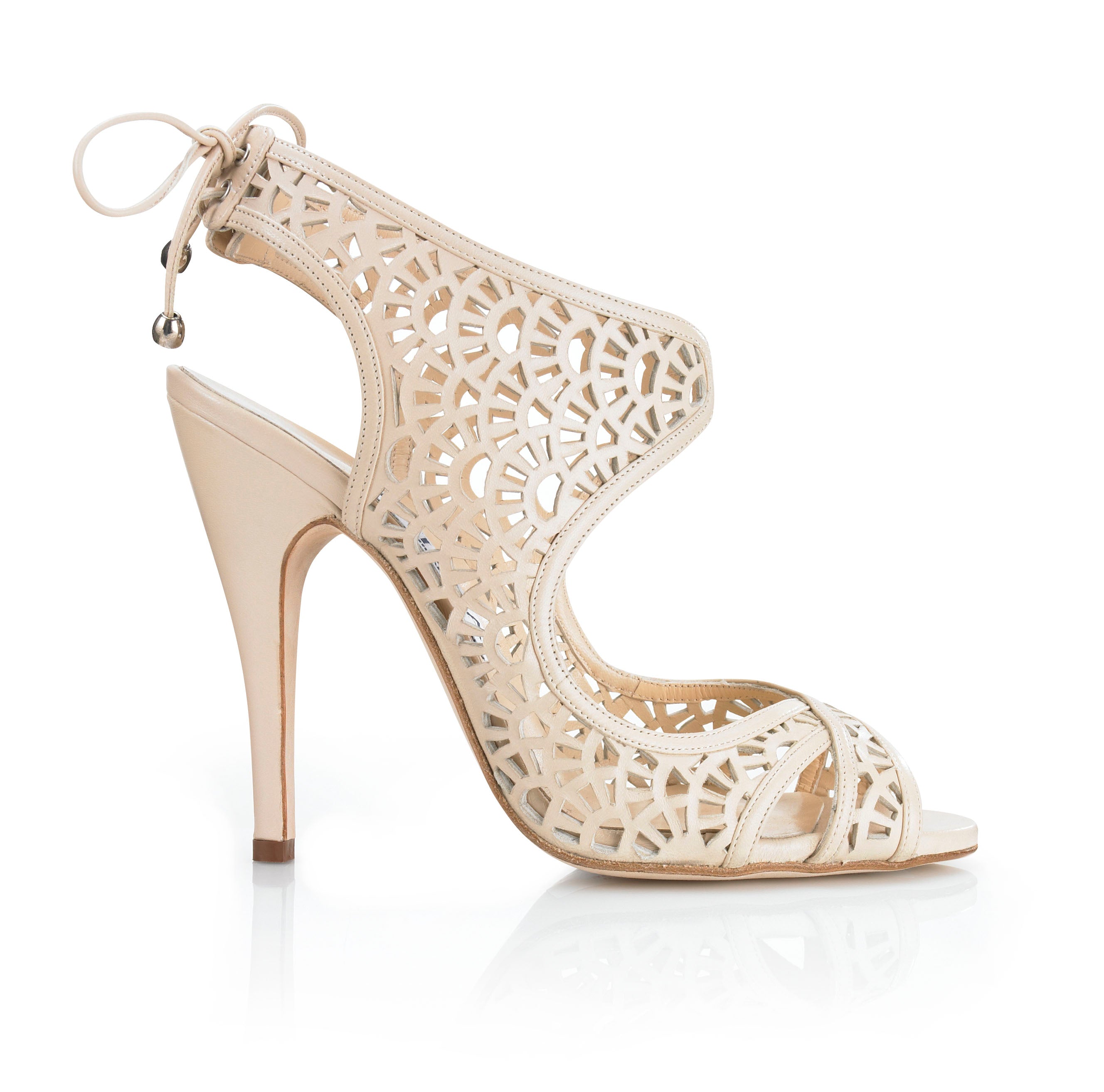 AKALA Laser Cut Detail Sandals