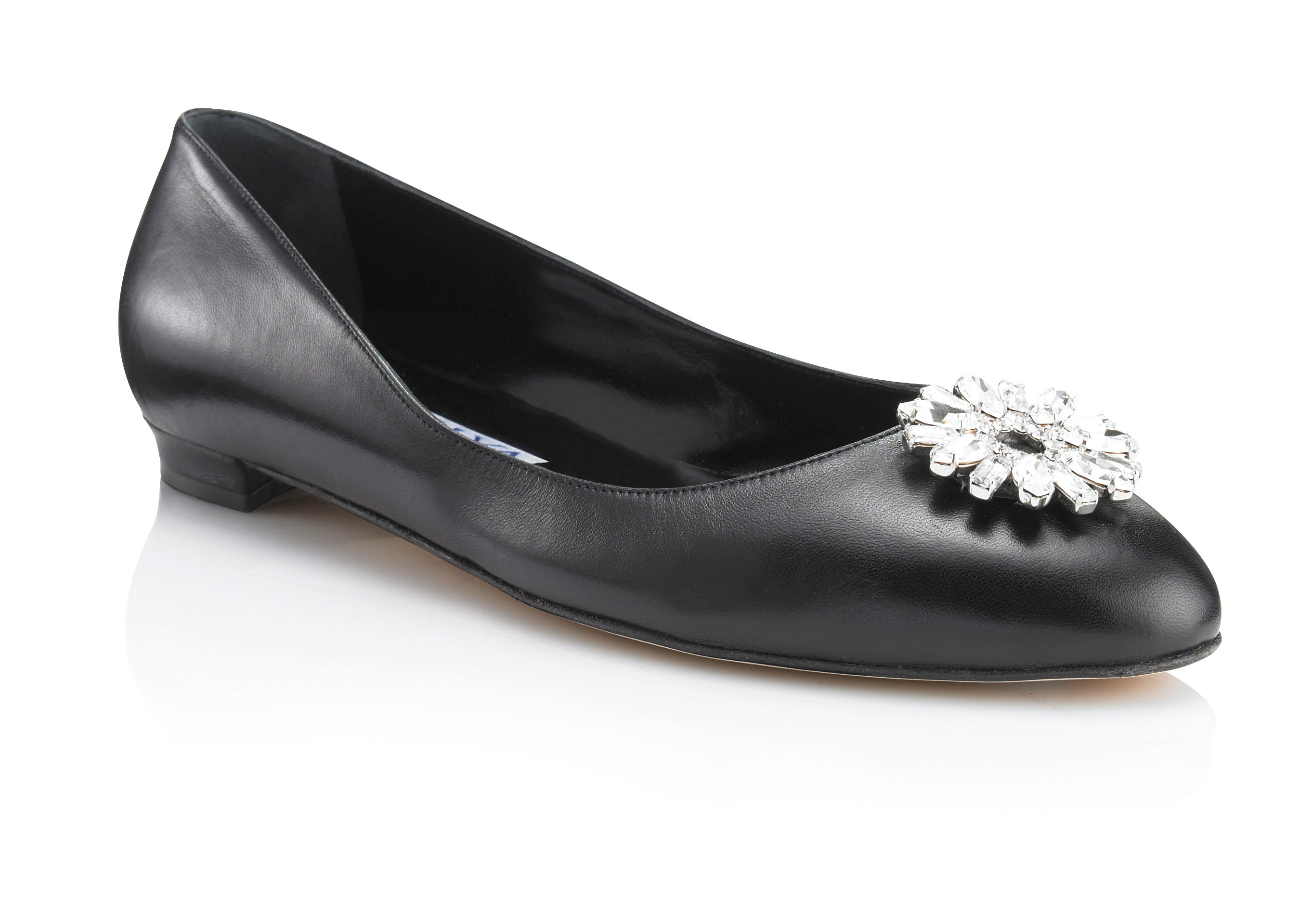 JARRAH Swarovski Crystal Flats | Designer Shoes