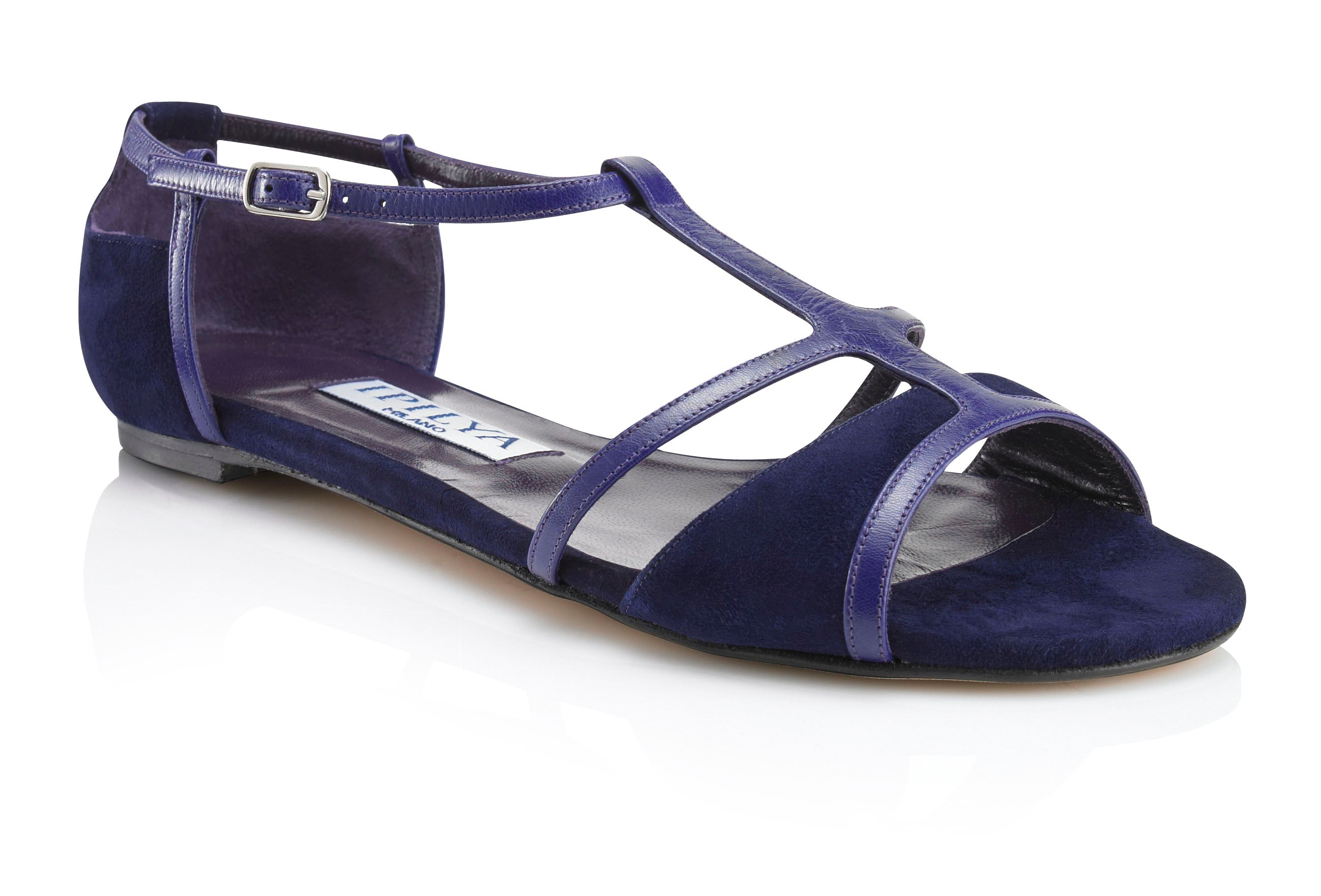 WILLA Nappa Suede Flats | Designer Flats