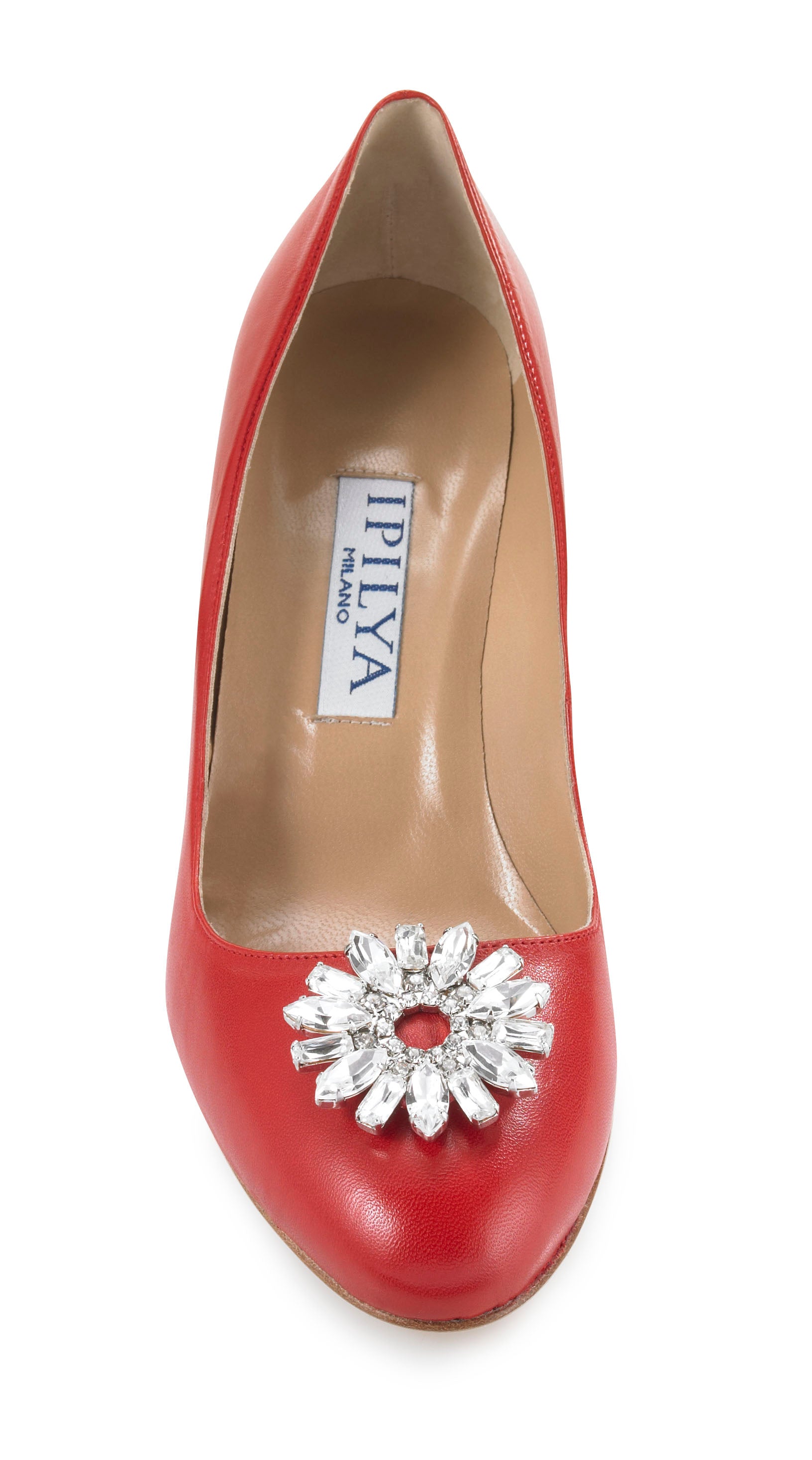 ORANA Swarovski Crystal Flower Pumps