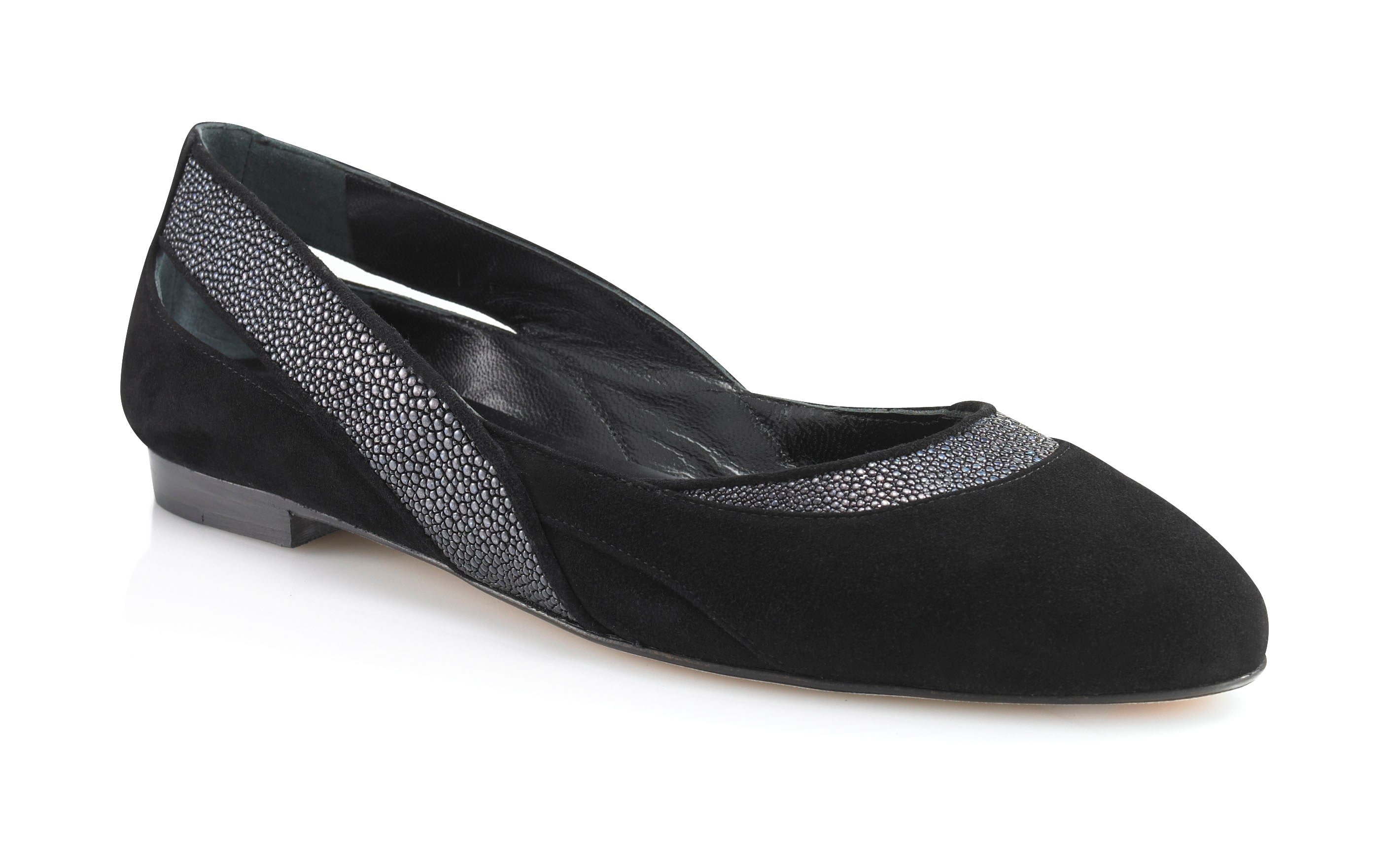 KYLIE Iridescence Stingray Flats | Designer Shoes