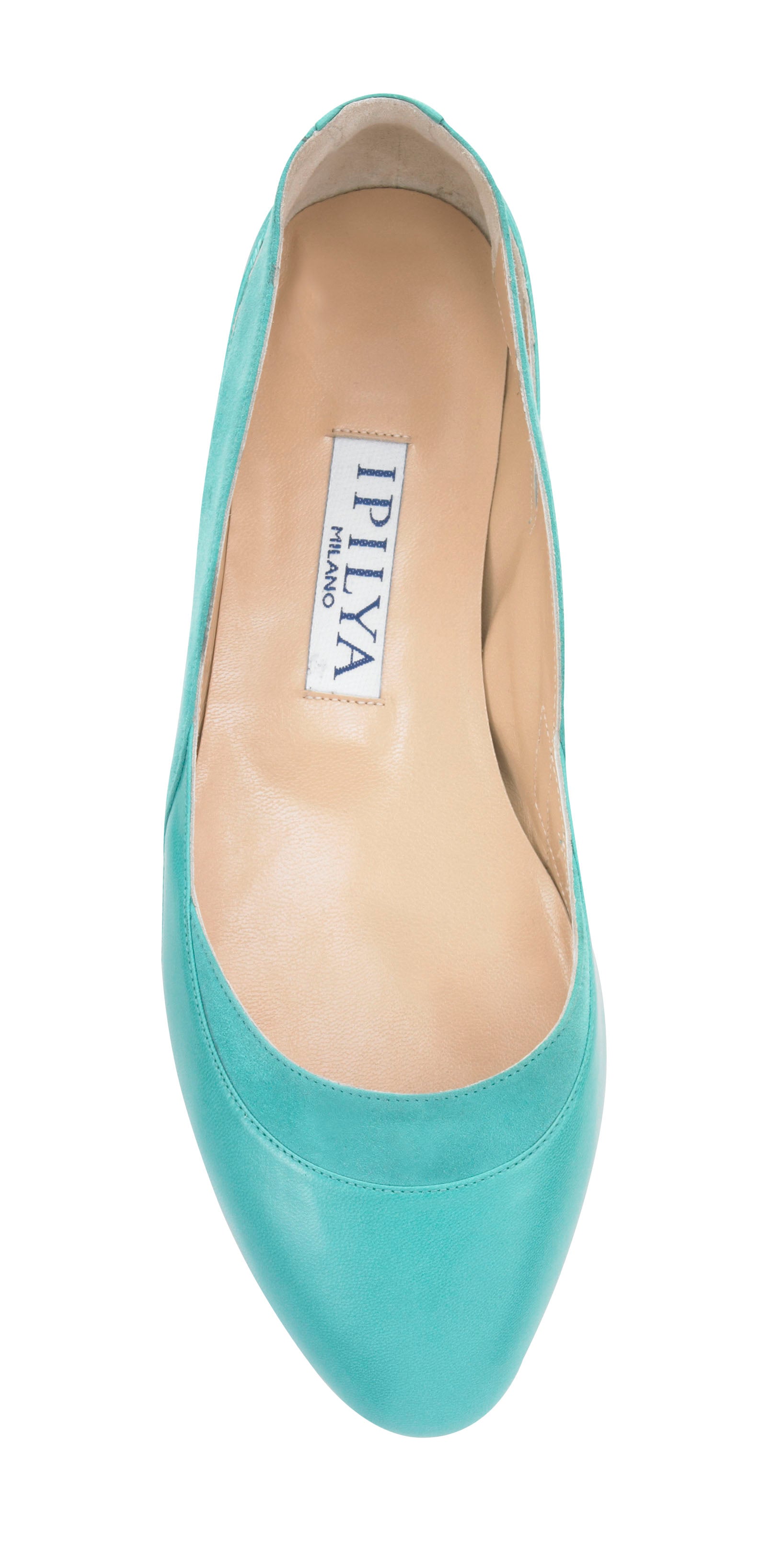 KYLIE Nappa and Suede Flats | Designer Shoes